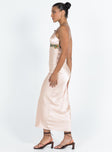 product Princess Polly Square Neck  Sadelle Maxi Dress Champagne