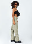 product Princess Polly High Waisted  Miami Vice Pants Light Khaki