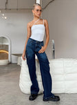 product Princess Polly Low Rise Jeans  Flaming Straight Leg Jeans Denim