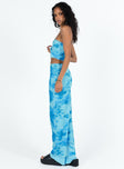 product Hillcrest Floral Maxi Skirt Blue Princess Polly  Maxi 