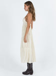 product Princess Polly Square Neck  Ricci Maxi Dress Ivory