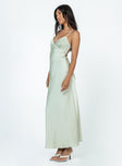 product Princess Polly Sweetheart Neckline  Dennings Maxi Dress Sage