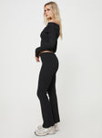 product Princess Polly High Waisted Pants  Westaway Pants Black