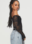 Belmar Lace Bodysuit Black