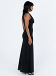 product Princess Polly Asymmetric Neckline  Ellia Maxi Dress Black