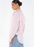 product Princess Polly Full Sleeves Crew Neck  Swindon Shirt Pink Stripe