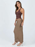 product Jaynee Maxi Skirt Beige Princess Polly  Maxi 