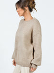 product Ryanna Sweater Beige Princess Polly  Long 