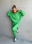 product Princess Polly High Waisted Pants  Renna Track Pants Green