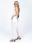 product Princess Polly Asymmetric Neckline  Haley Maxi Dress Champagne