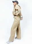 product Princess Polly  Kaiden Straight Leg Track Pant Beige