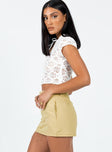 product Kiaana Mini Skirt Beige Princess Polly  Mini Skirts 