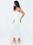 product Princess Polly Sweetheart Neckline  Mollen Maxi Dress White