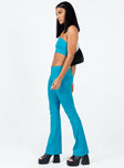 product Princess Polly High Waisted Pants  Motel Zenovia Trouser Tailoring Azure Blue