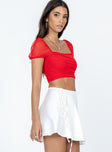 product Skylar Mini Skirt White Princess Polly  Mini Skirts 