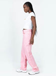 product Princess Polly Mid Rise  Copeland Jeans Pink