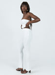 product Princess Polly High Waisted Pants  Vereen Pants White