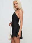 Mathieu Mini Dress Black