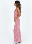 product Princess Polly Sweetheart Neckline  Knox Maxi Dress Pink Floral