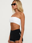 End Goal Active Bandeau Top White