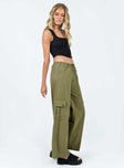 product Princess Polly High Waisted Pants  Mackey Cargo Utility Pants Khaki