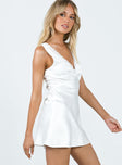 product Princess Polly Plunger  Posie Mini Dress White