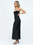 product Princess Polly Square Neck  Zeller Maxi Dress Black