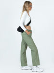 product Princess Polly  Darlington Parachute Pants Khaki