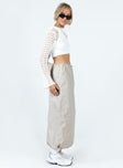 product Crosswalk Maxi Skirt Beige Princess Polly  Maxi 