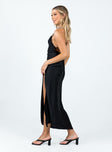 product Princess Polly High Neck  Centomo Maxi Dress Black