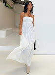 product Princess Polly Asymmetric Neckline  Warrego Maxi Dress White