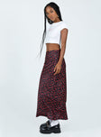 product Jodie Maxi Skirt Black Floral Princess Polly  Maxi 