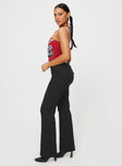 product Princess Polly High Waisted Pants  Archette Pant Black Pinstripe