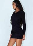 product Princess Polly High Neck  Ayden Mini Dress Black