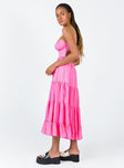 product Princess Polly Cowl Neck  Joella Midi Dress Pink