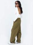 product Princess Polly  Somers Parachute Pant Khaki