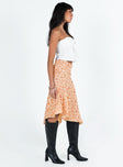 product Rans Skirt Peach Princess Polly  Midi Skirts 