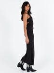 product Princess Polly High Neck  Riana Maxi Dress Black