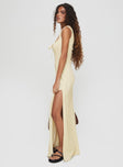 Royal Arcade Knit Maxi Dress Cream