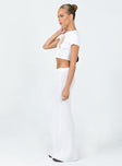 product Belle Knit Maxi Skirt White Princess Polly  Maxi 