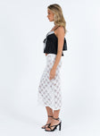 product Ella-rae Midi Skirt White Princess Polly  Maxi 