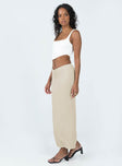 product Elidy Maxi Skirt Beige Princess Polly  Maxi 