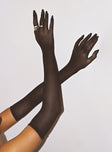 Rue Gloves Black