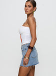 Waverlie Mini Skirt Denim