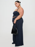 Briana Set Navy Pinstripe Curve