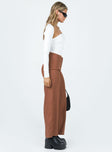 product Princess Polly High Waisted Pants High Waisted Pants High Waisted Pants  Masefield Pants Brown