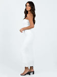 product Princess Polly High Neck  Kendrick Strapless Maxi Dress White