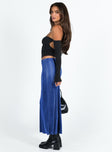 product Duke Midi Skirt Blue Princess Polly  Maxi 