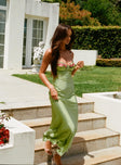 product Princess Polly Crew Neck  Kenzie Maxi Dress Green