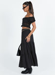 product Hale Midi Skirt Black Princess Polly  Midi Skirts 